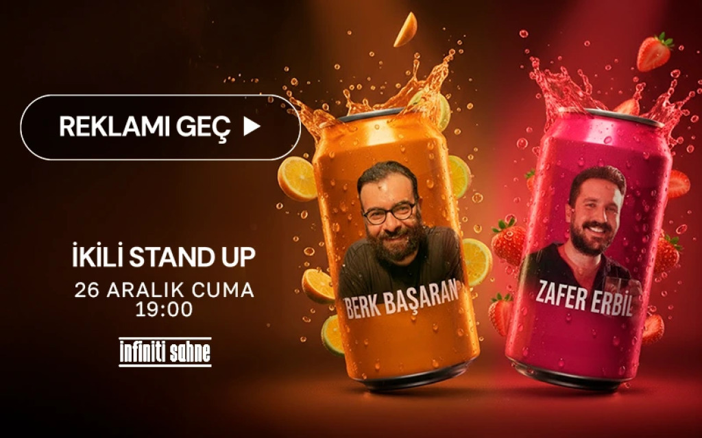 Stand up Bir Saat Reklamı Geç Zafer Erbil - Berk Başaran