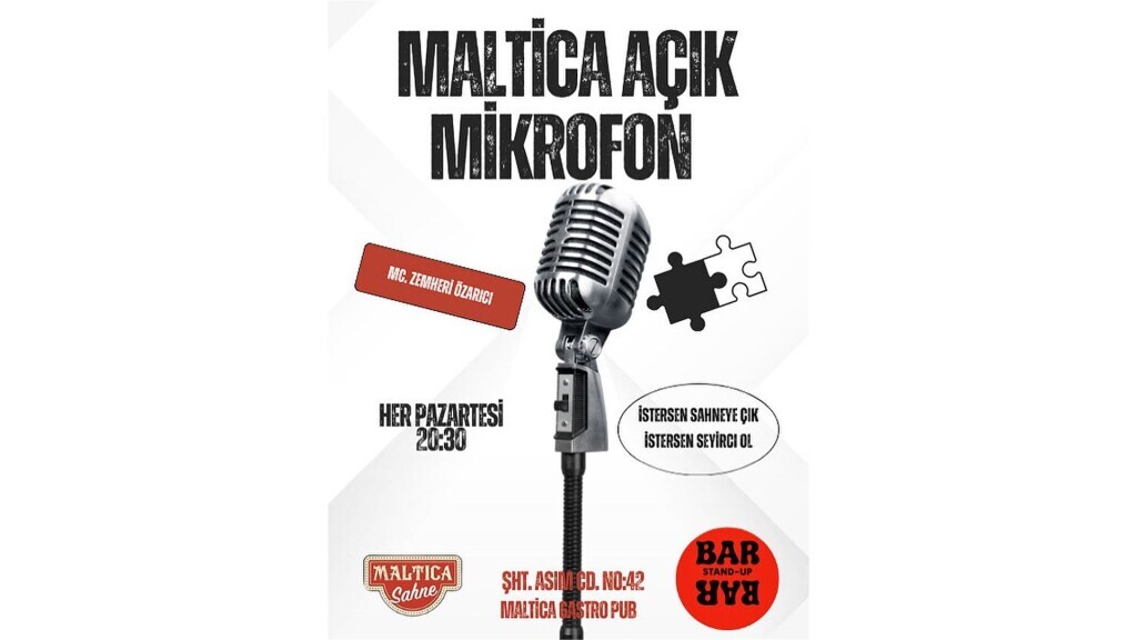 Stand-up Maltica Açık Mikrofon
