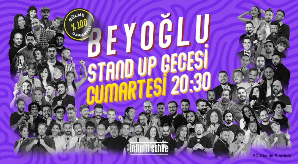Stand up Taksim / Beyoğlu Gecesi Cumartesi