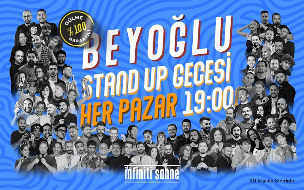 Stand Up Taksim / Beyoğlu Gecesi - Pazar 19:00