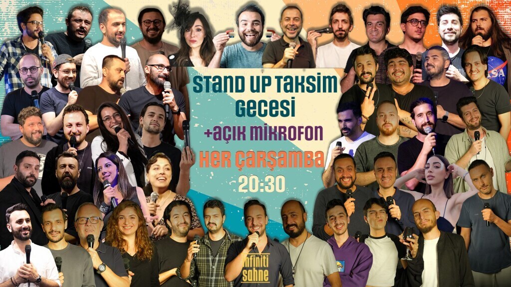 Stand up Taksim Gecesi + Açık Mikrofon