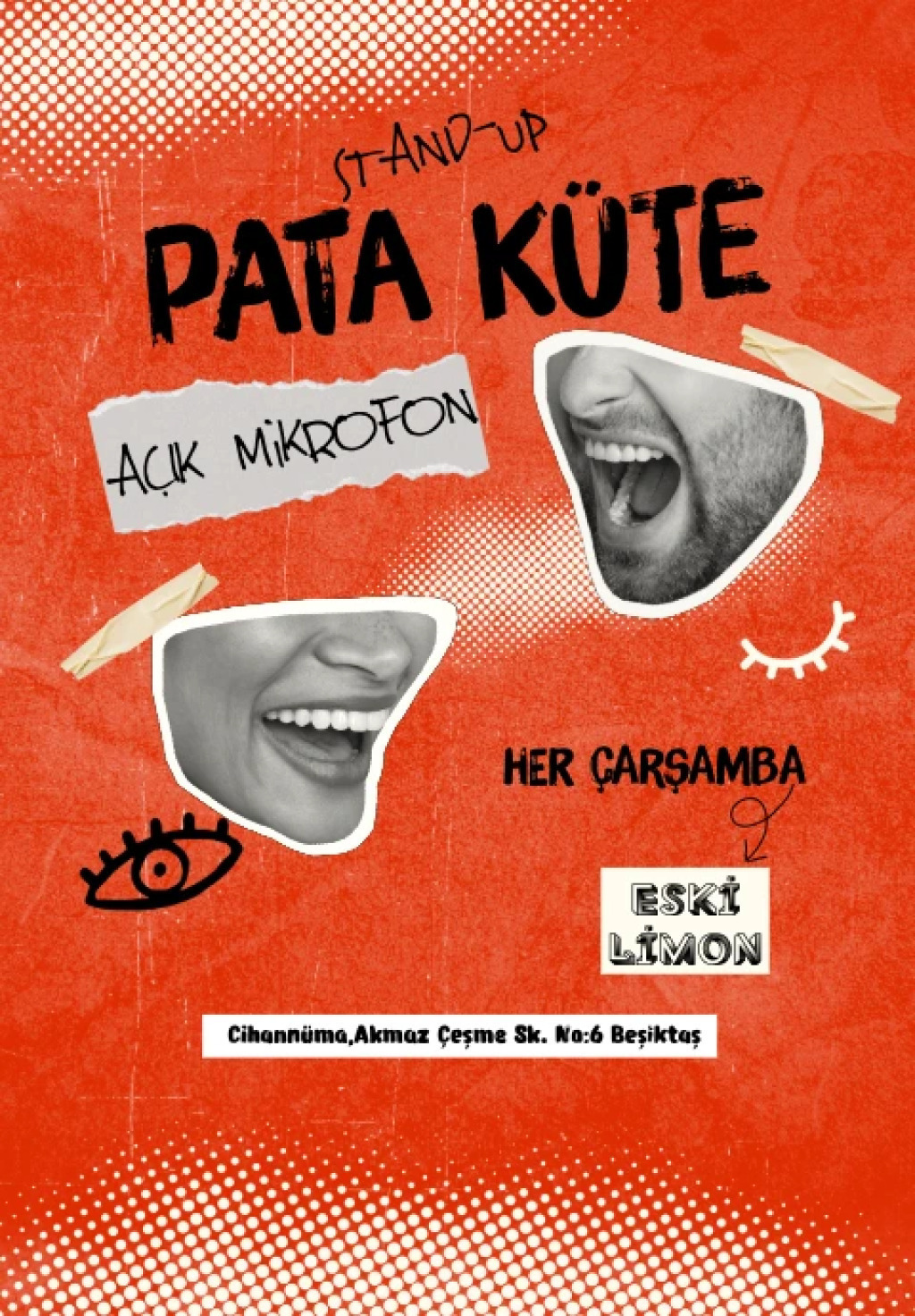 Standup Pata Küte Açık Mikrofon
