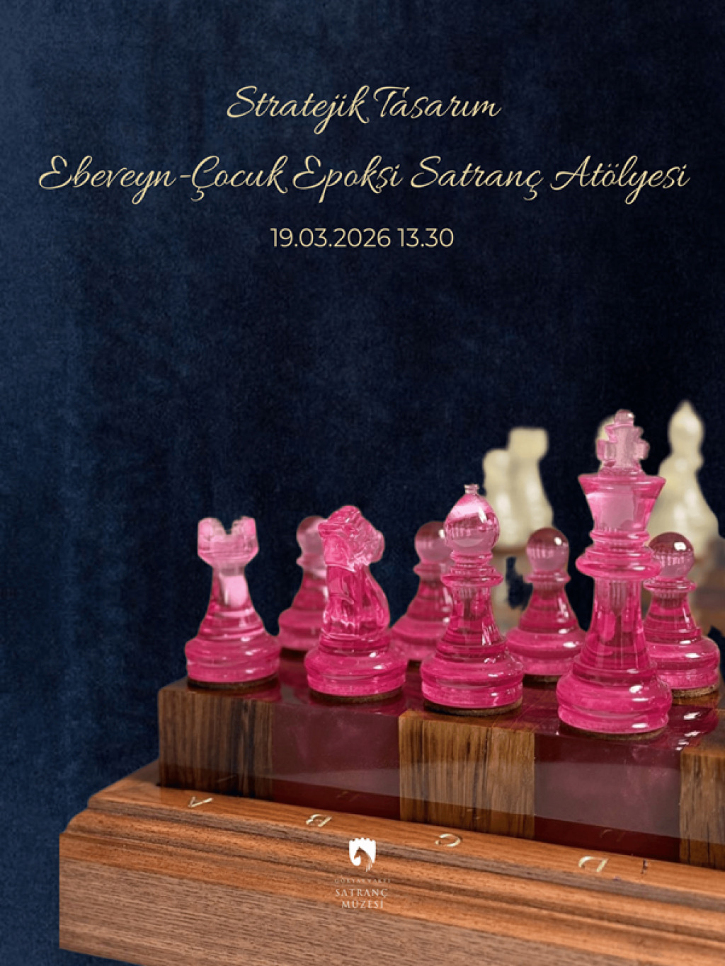 Stratejik Tasarım: Ebeveyn-Çocuk Epoksi Satranç