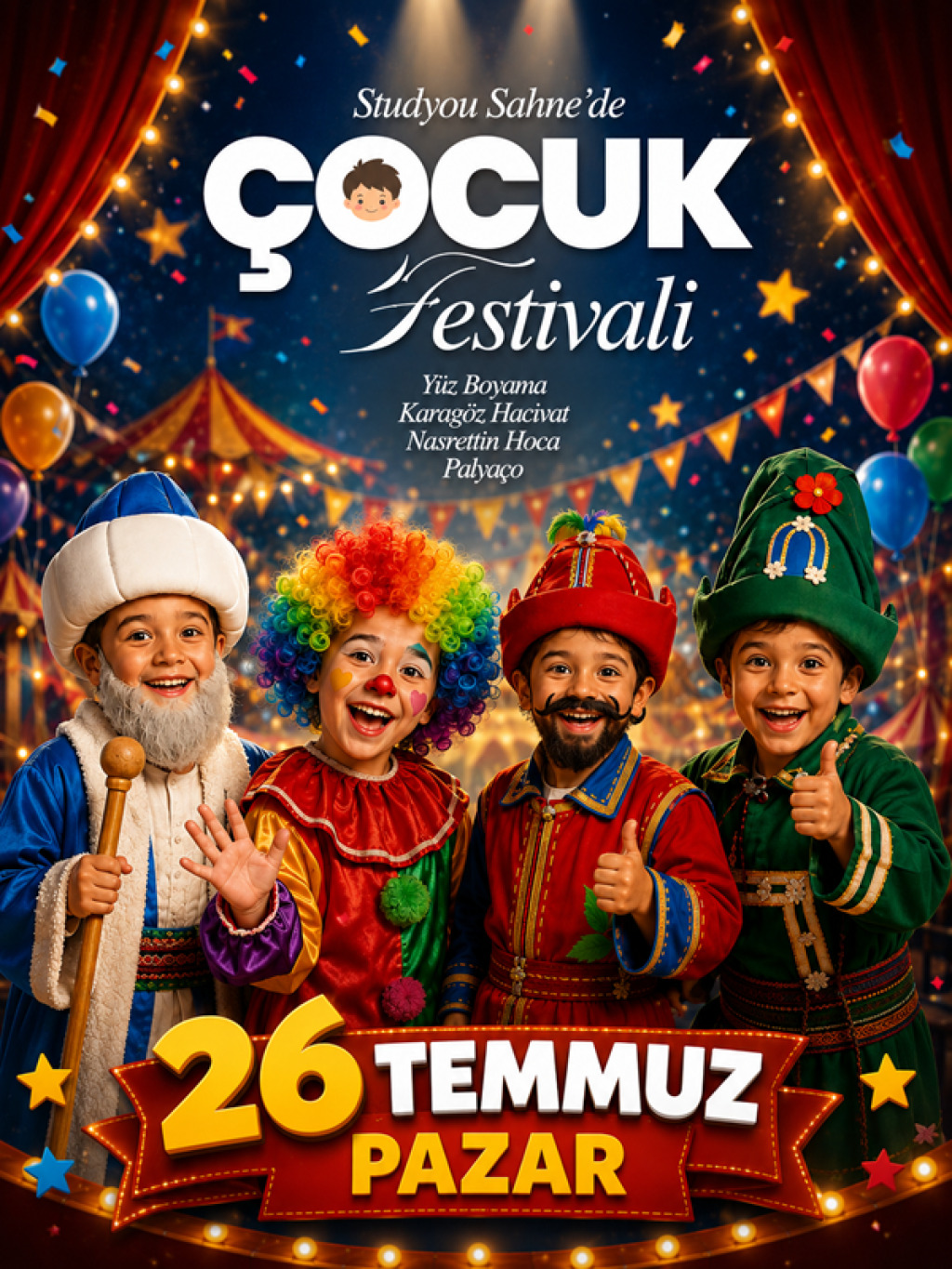 Studyou Sahne'de Çocuk