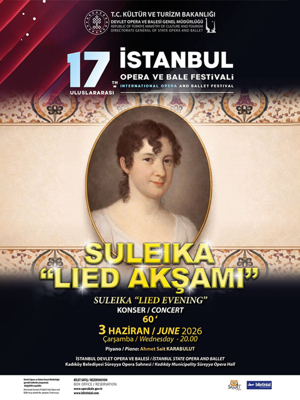 Suleika "Lied Akşamı" - 17. Uluslararası İstanbul Opera ve Bale