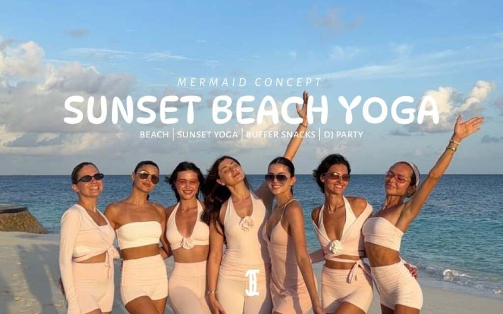 SUNSET BEACH YOGA - Party Edition