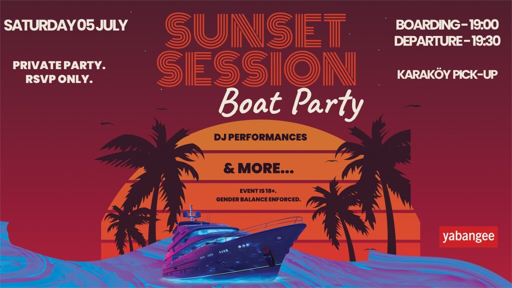 Sunset Session Boat Party