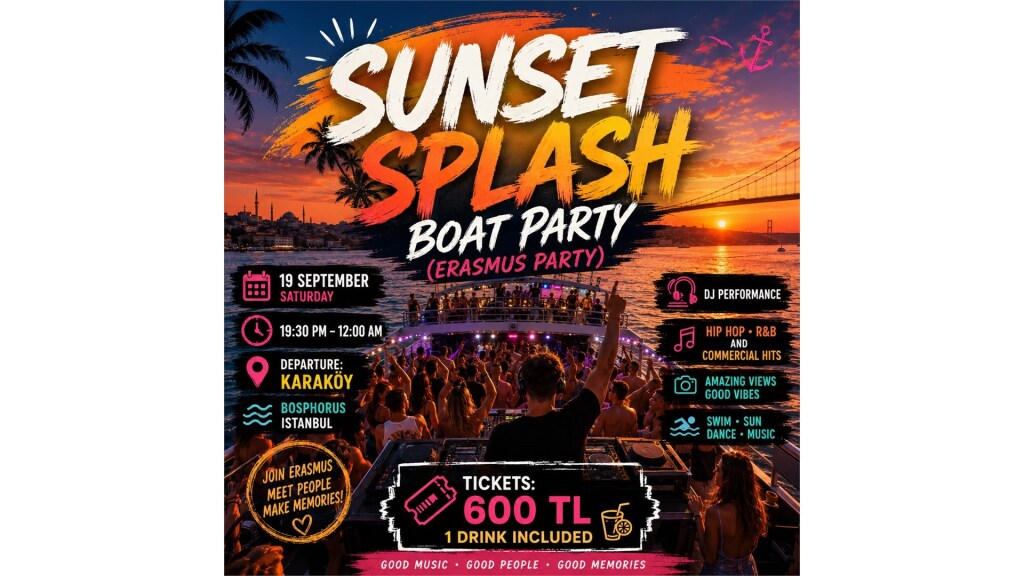 SUNSET SPLASH BOAT PARTY