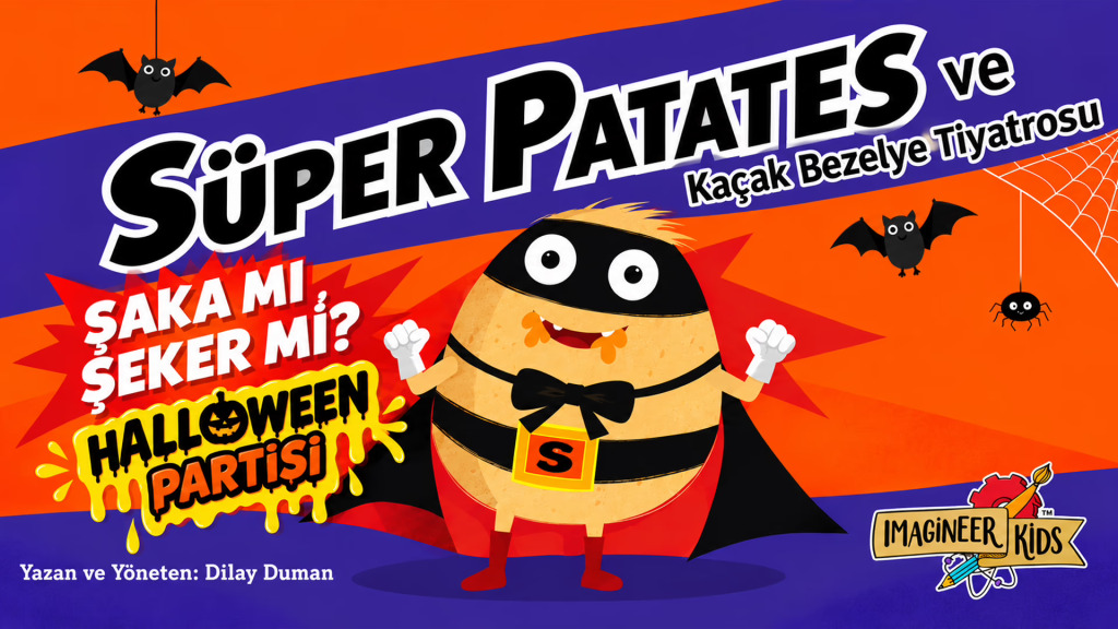 Süper Patates ve Kaçak Bezelye – Şaka mı Şeker mi? Halloween Party