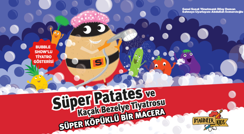 Süper Patates ve Kaçak Bezelye - Süper Köpüklü Bir Macera