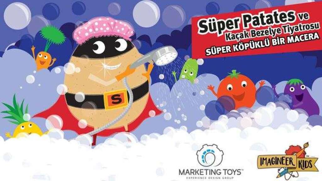 Süper Patates ve Kaçak Bezelye - Süper Köpüklü Bir Macera