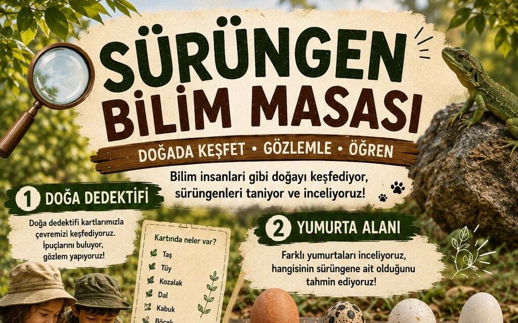 Sürüngen Bilim Masası