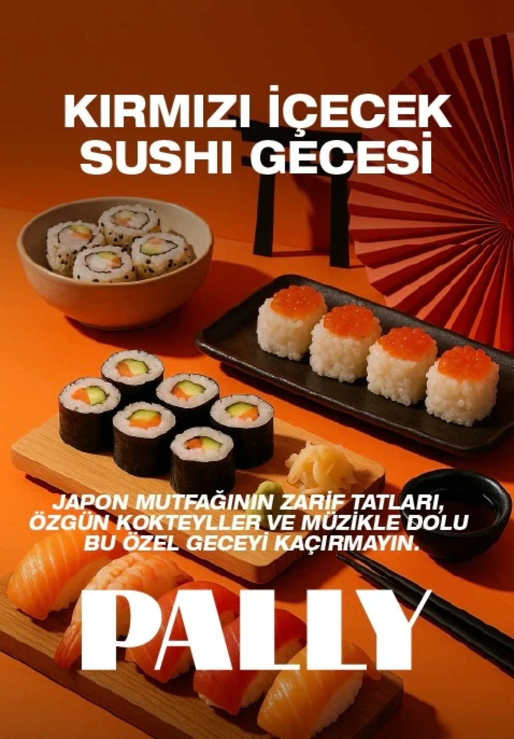 SUSHI & SPIRITS GECESİ