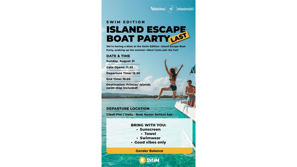 Swım Edition Island Escape Boat Party