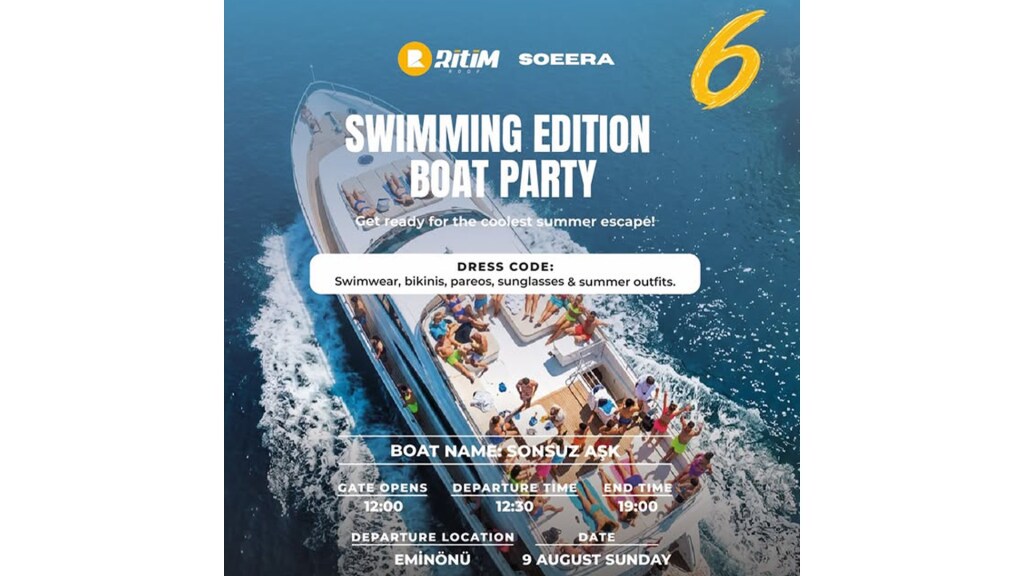 SWIMMING EDITION BOAT PARTY 6