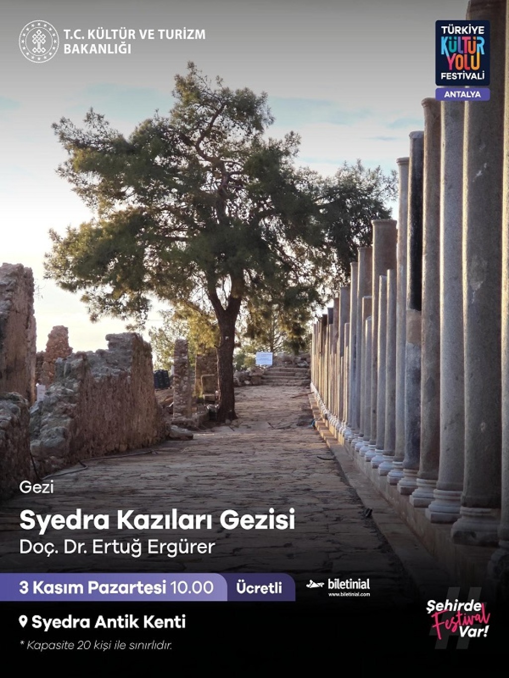 Syedra Kazıları Gezisi - Antalya Kültür Yolu