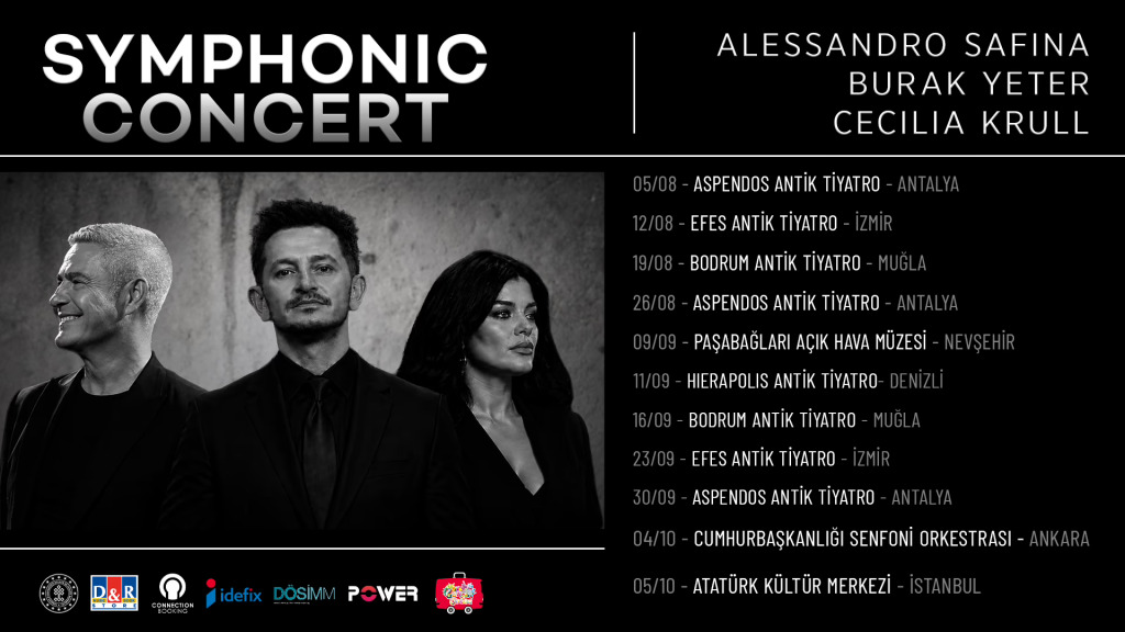 Symphonic Concert with Burak Yeter & Alessandro Safina & Cecilia Krull