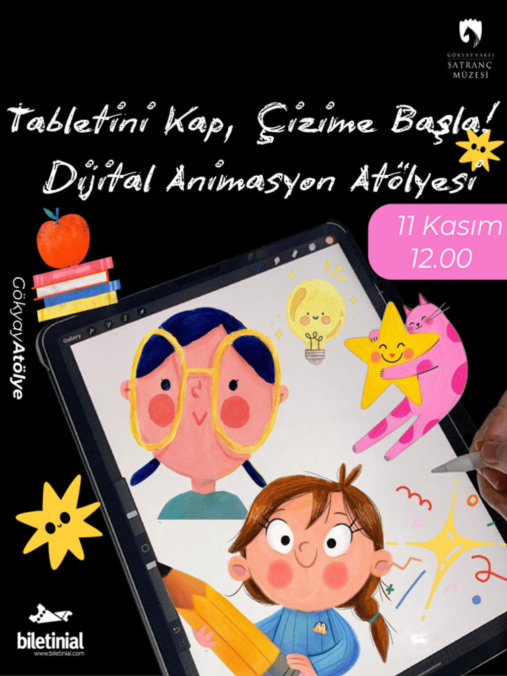 Tabletini Kap, Çizime Başla – Dijital Animasyon Atölyesi