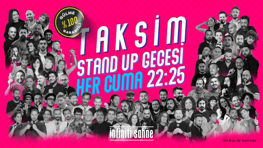 Taksim Beyoğlu Stand up Gecesi Cuma