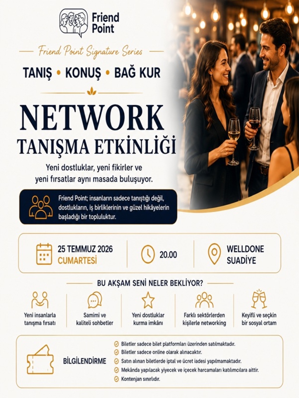 Tanış • Konuş • Bağ Kur- Network Etkinlik Tanışması