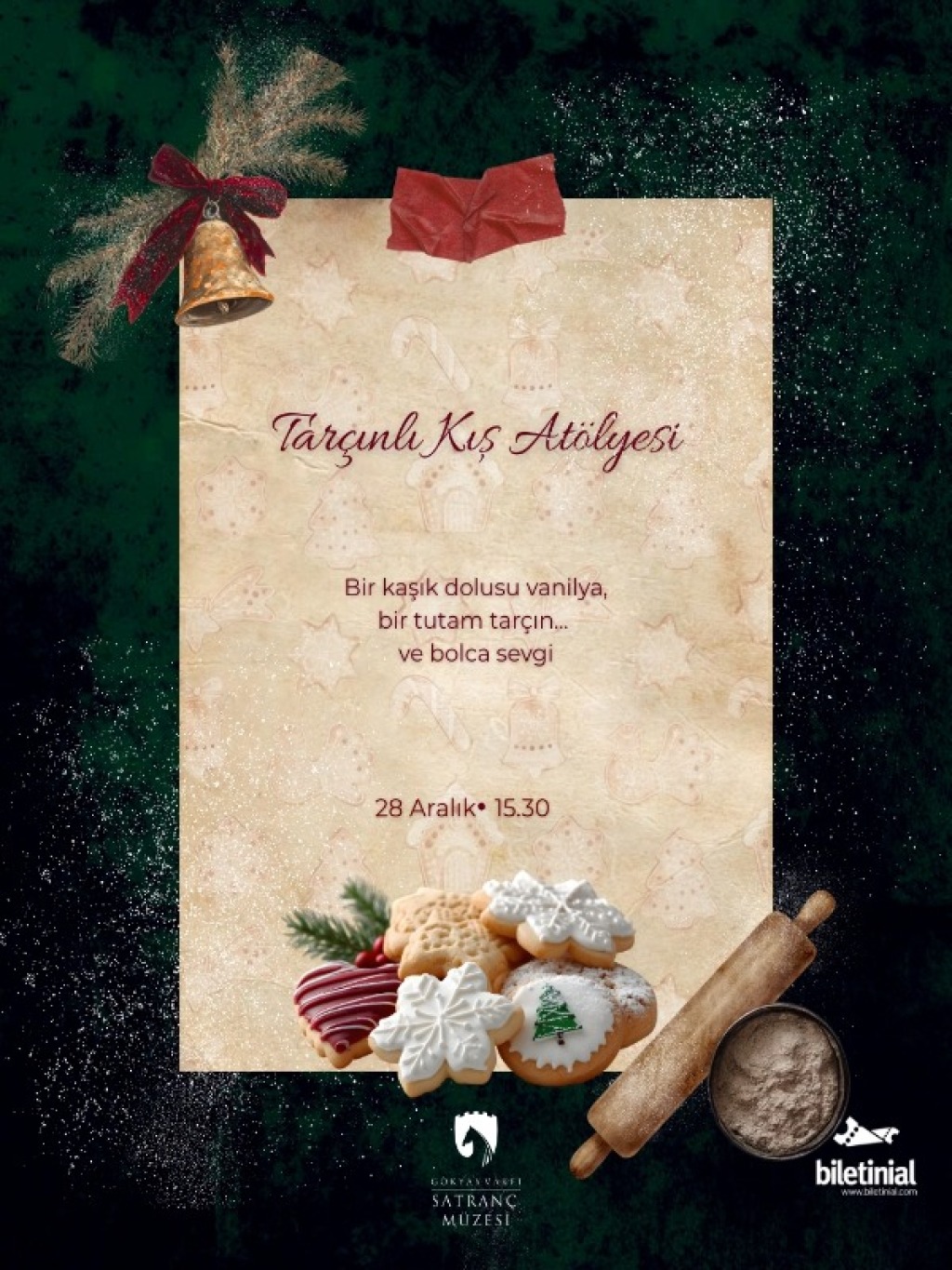 Tarçınlı Kış – Kurabiye Atölyesi