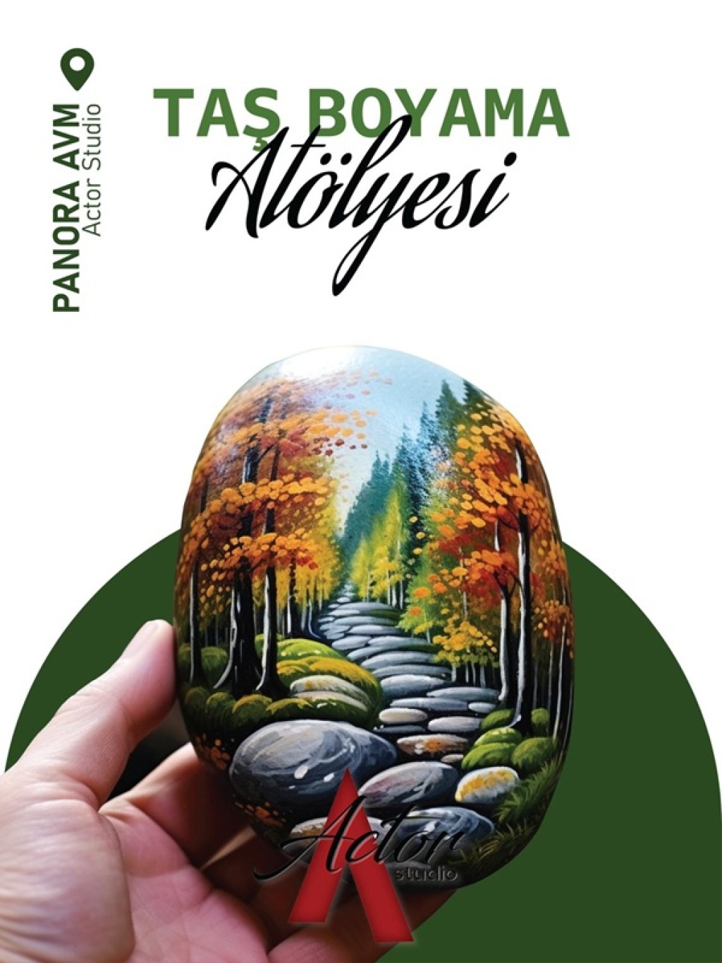 Taş Boyama Atölyesi