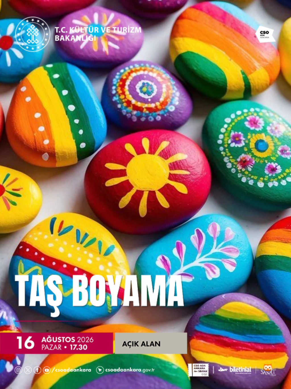 Taş Boyama Workshop