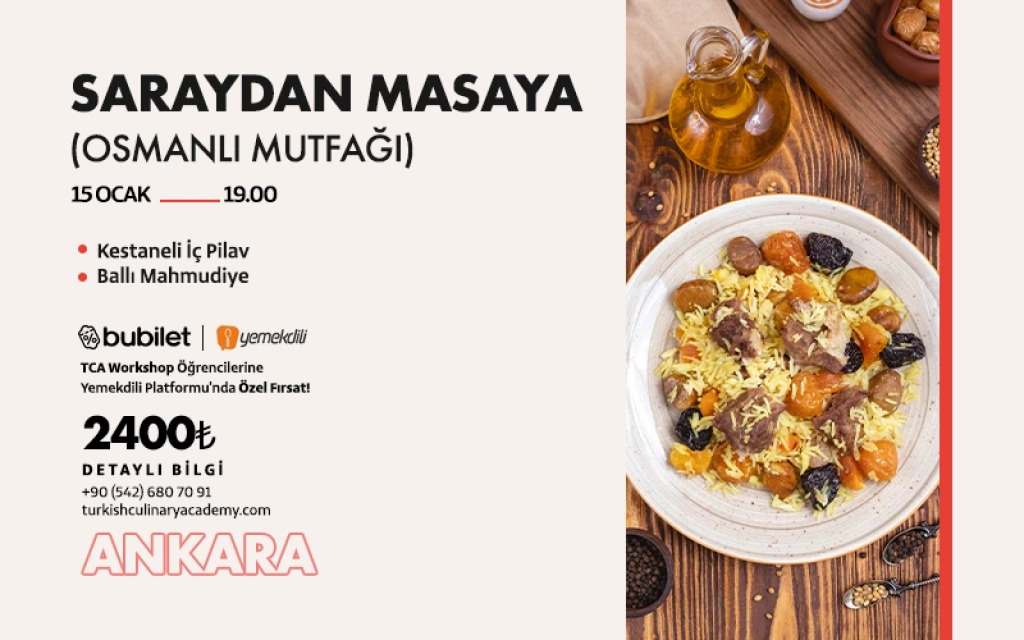 TCA | Saraydan Masaya (Osmanlı Mutfağı)