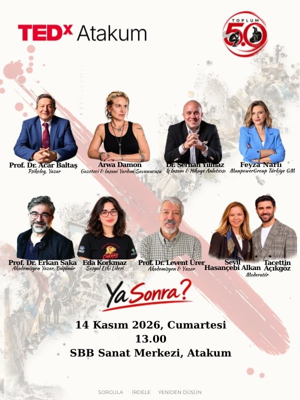 TEDX Atakum Toplum 5.0 Ya Sonra?