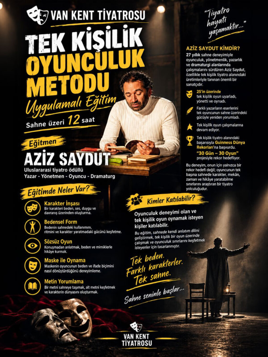 Tek Kişilik Oyunculuk Metodu