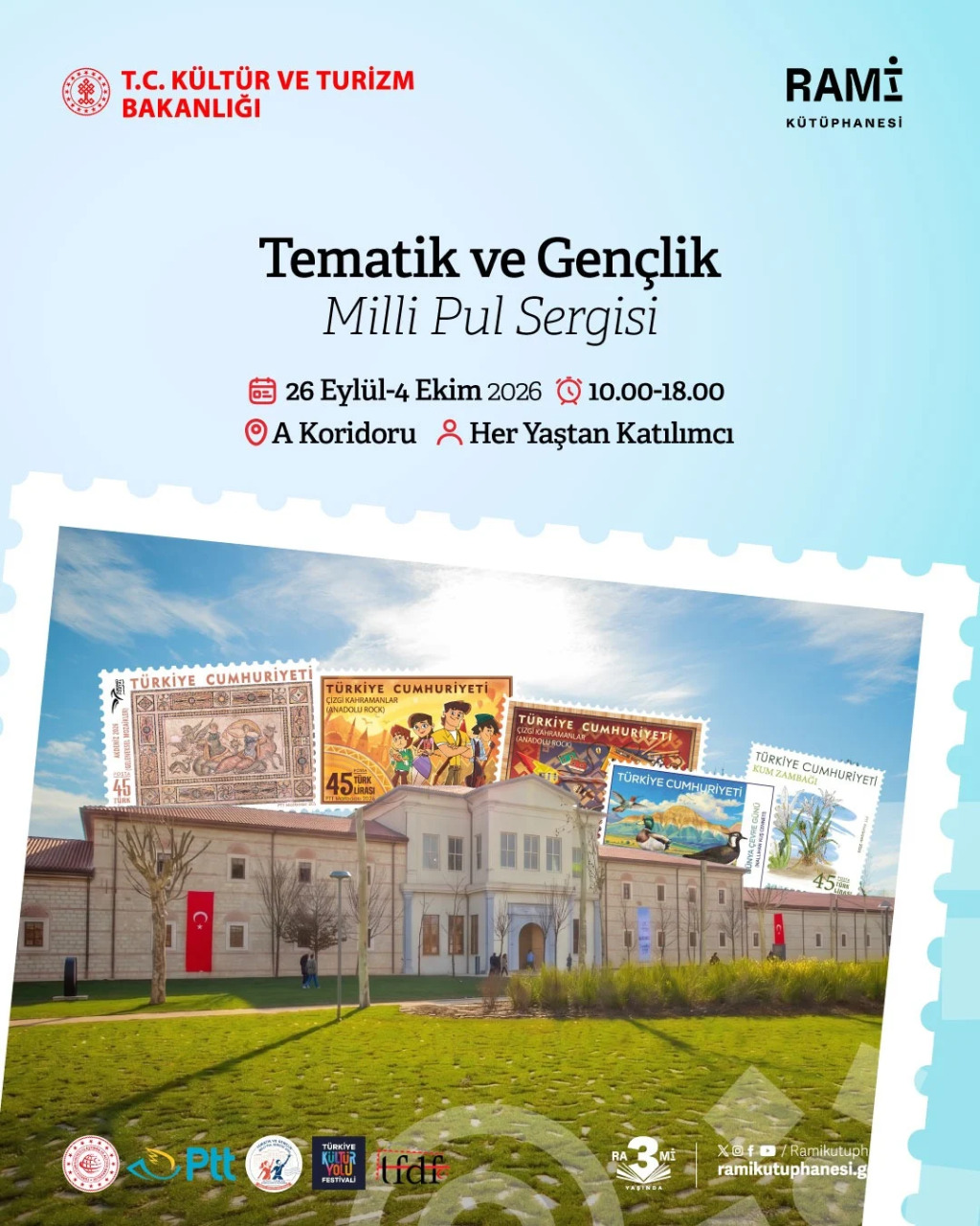 Tematik ve Gençlik Milli Pul Sergisi