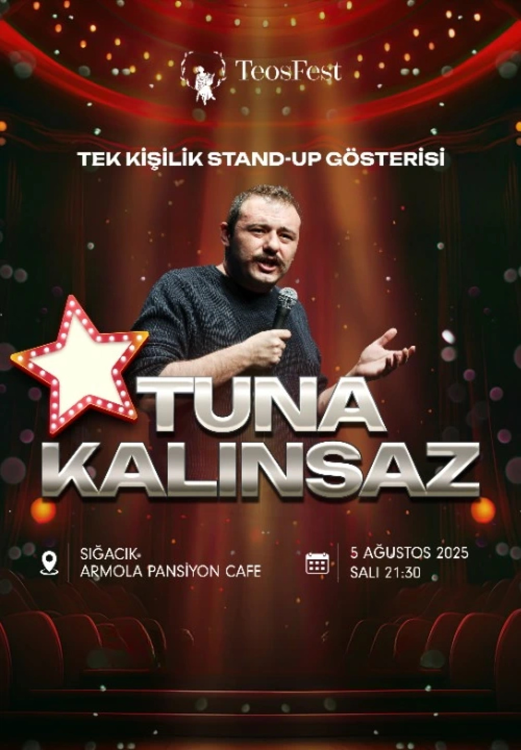 TeosFest 2025 Stand-Up Gösterileri-Tuna Kalınsaz
