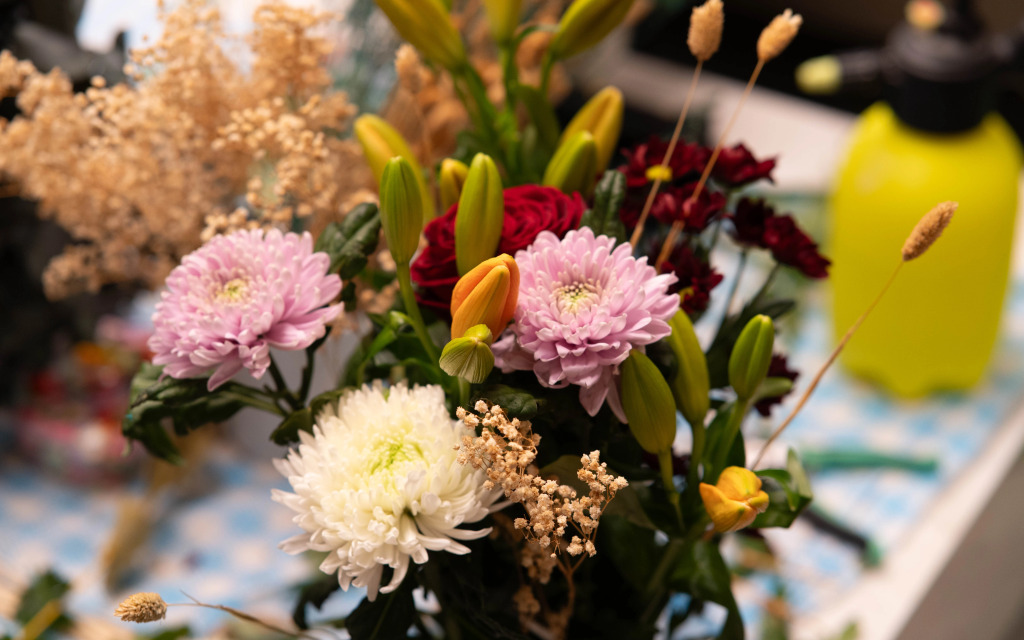 Terra Point Art - Sevgililer Günü Aranjman Workshop