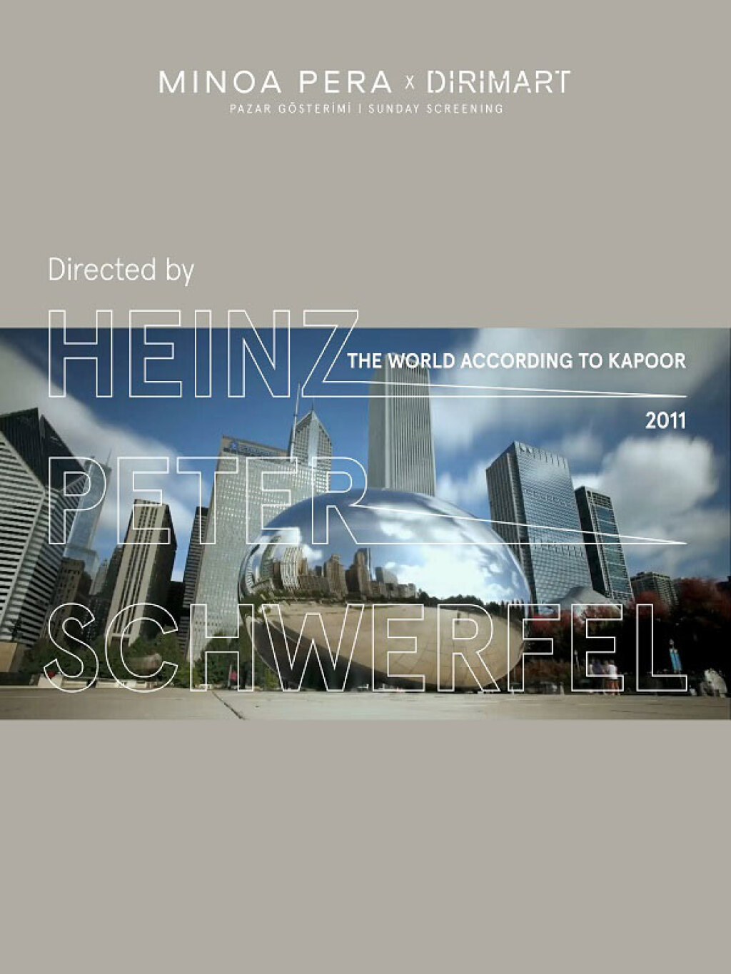 The World According to Kapoor (Heinz Peter Schwerfel | Çağdaş Sanata Tanıklık)