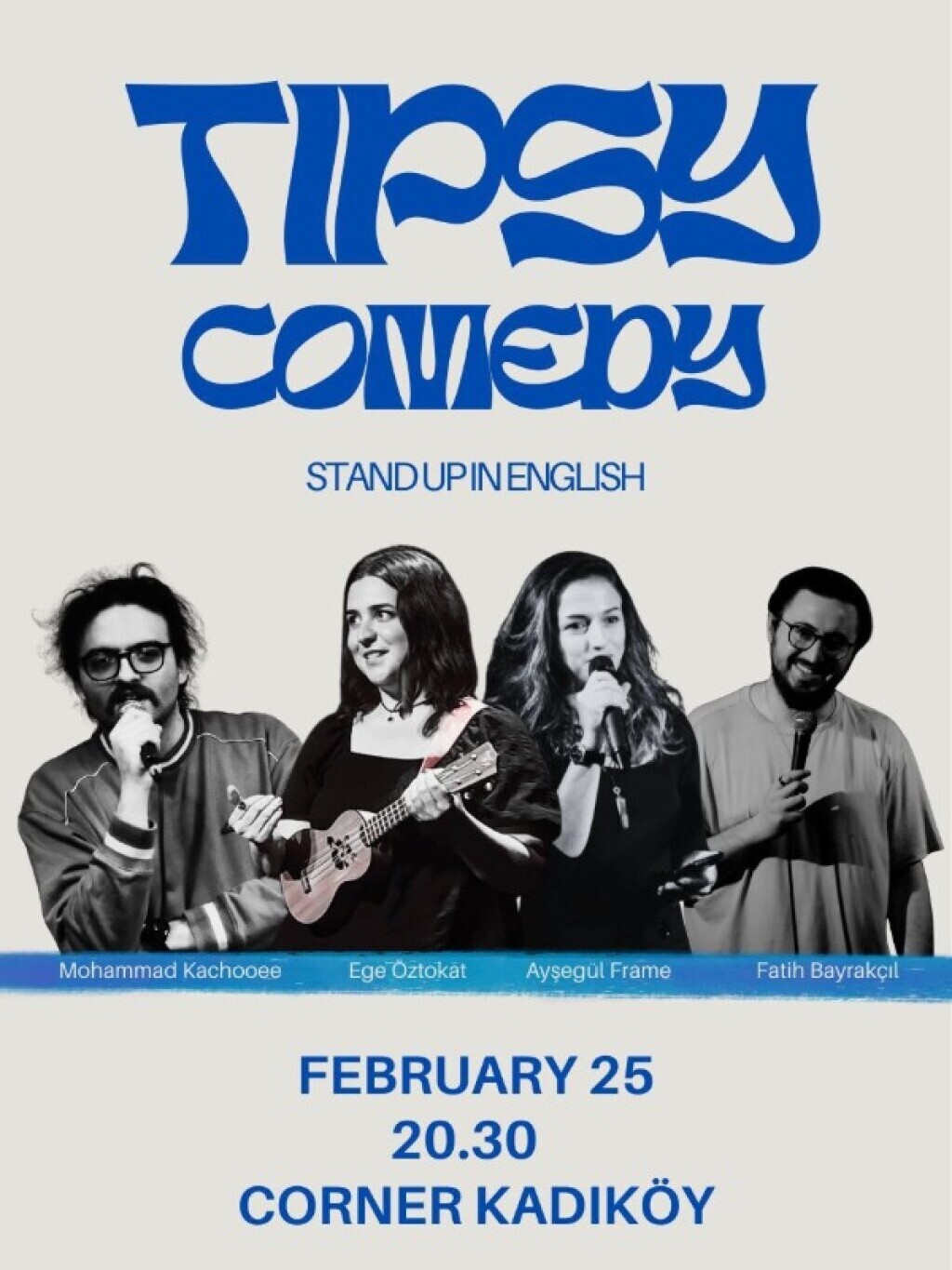 Tipsy Comedy - Stand up in English