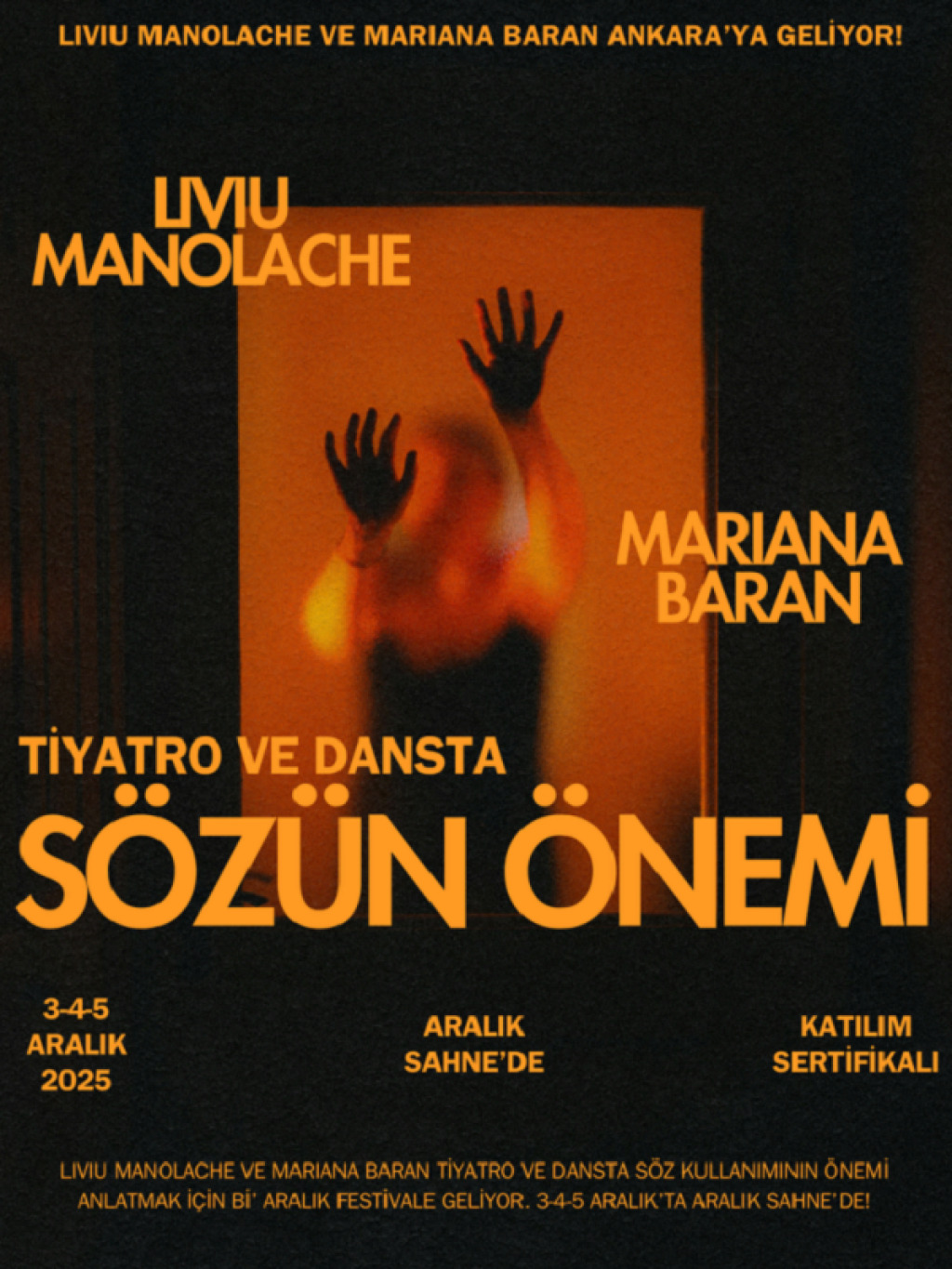 Tiyatro ve Dansta Sözün Önemi