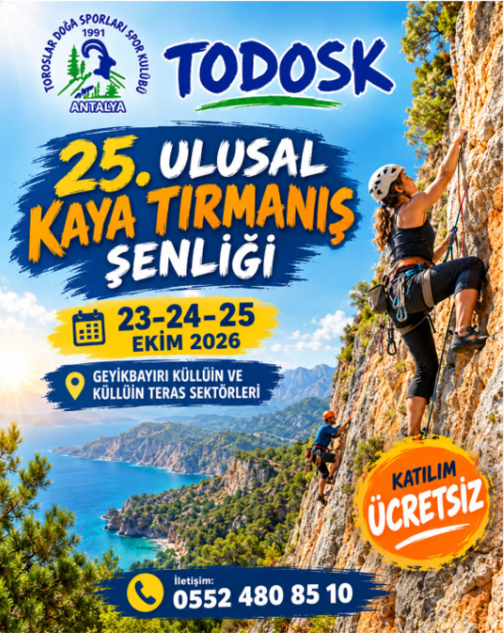 Todosk Ulusal Kaya Tırmanış Şenliği