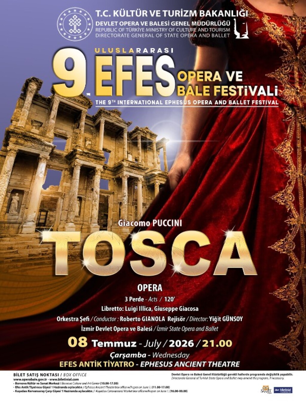Tosca - İzmir DOB - 9. Uluslararası Efes Opera ve Bale