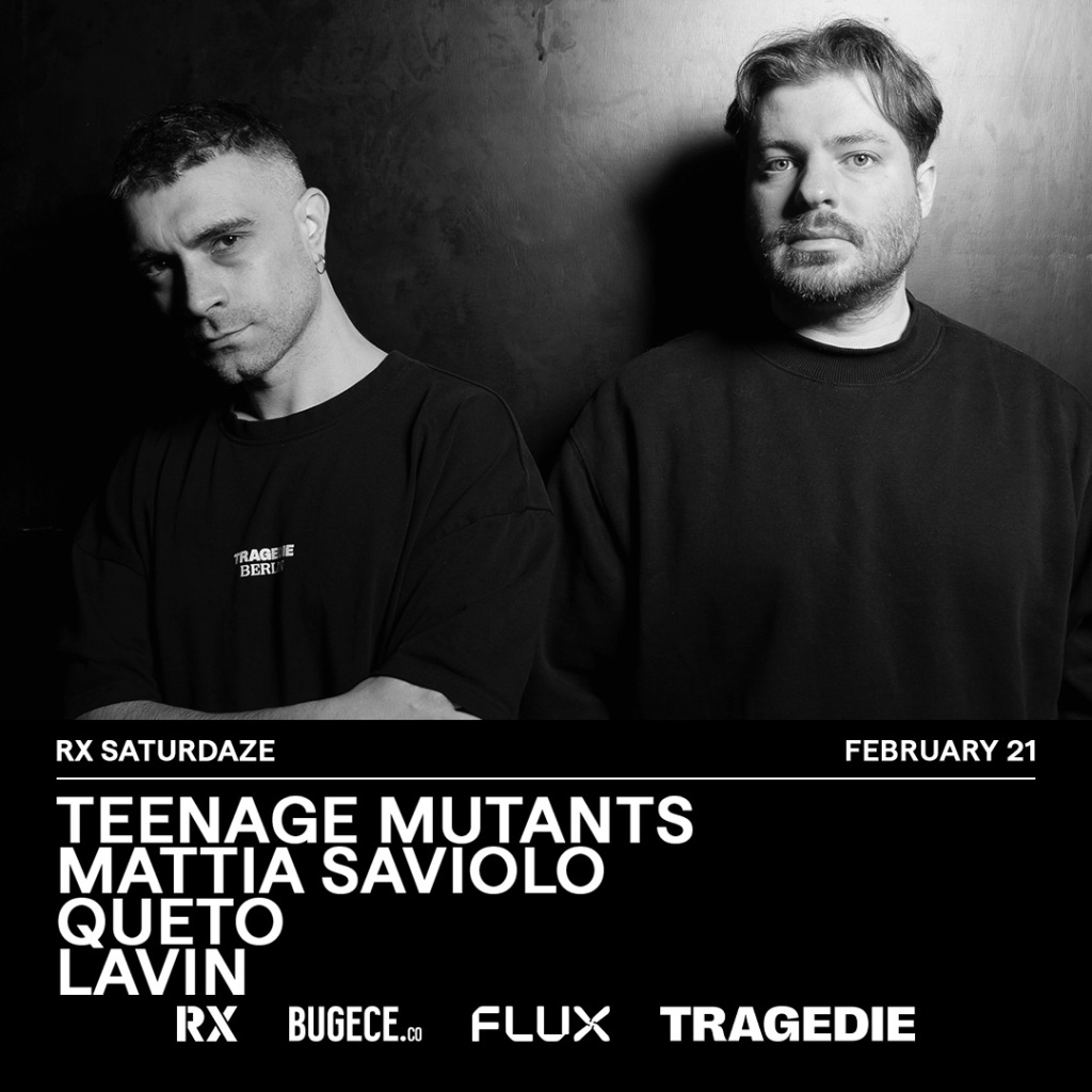 TRAGEDIE BERLIN PRESENTS: TEENAGE MUTANTS