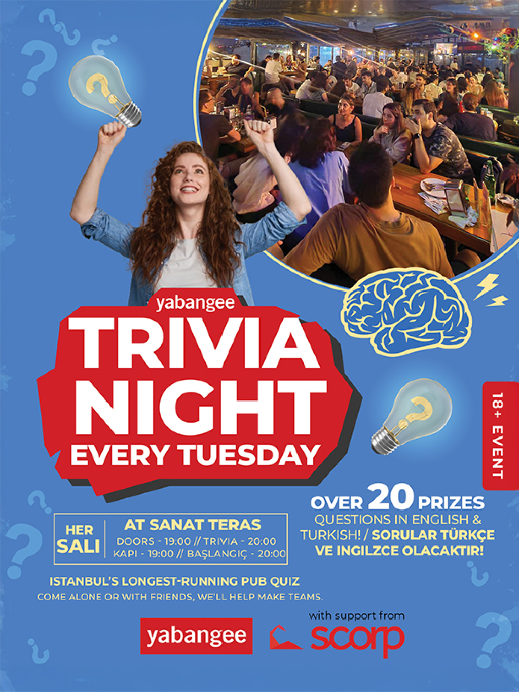 Trivia Night: Questions in English & Turkish