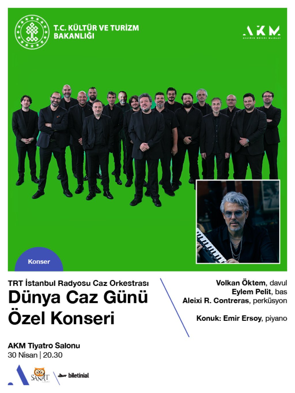 TRT İstanbul Radyosu Caz Orkestrası Dünya Caz Günü Özel