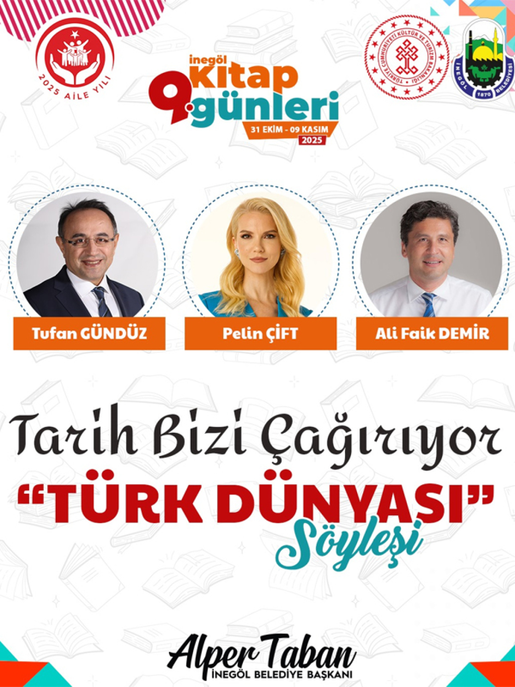 Tufan Gündüz, Pelin Çift, Ali Faik Demir Tarih Bizi Çağırıyor Türk Dünyası Söyleşisi