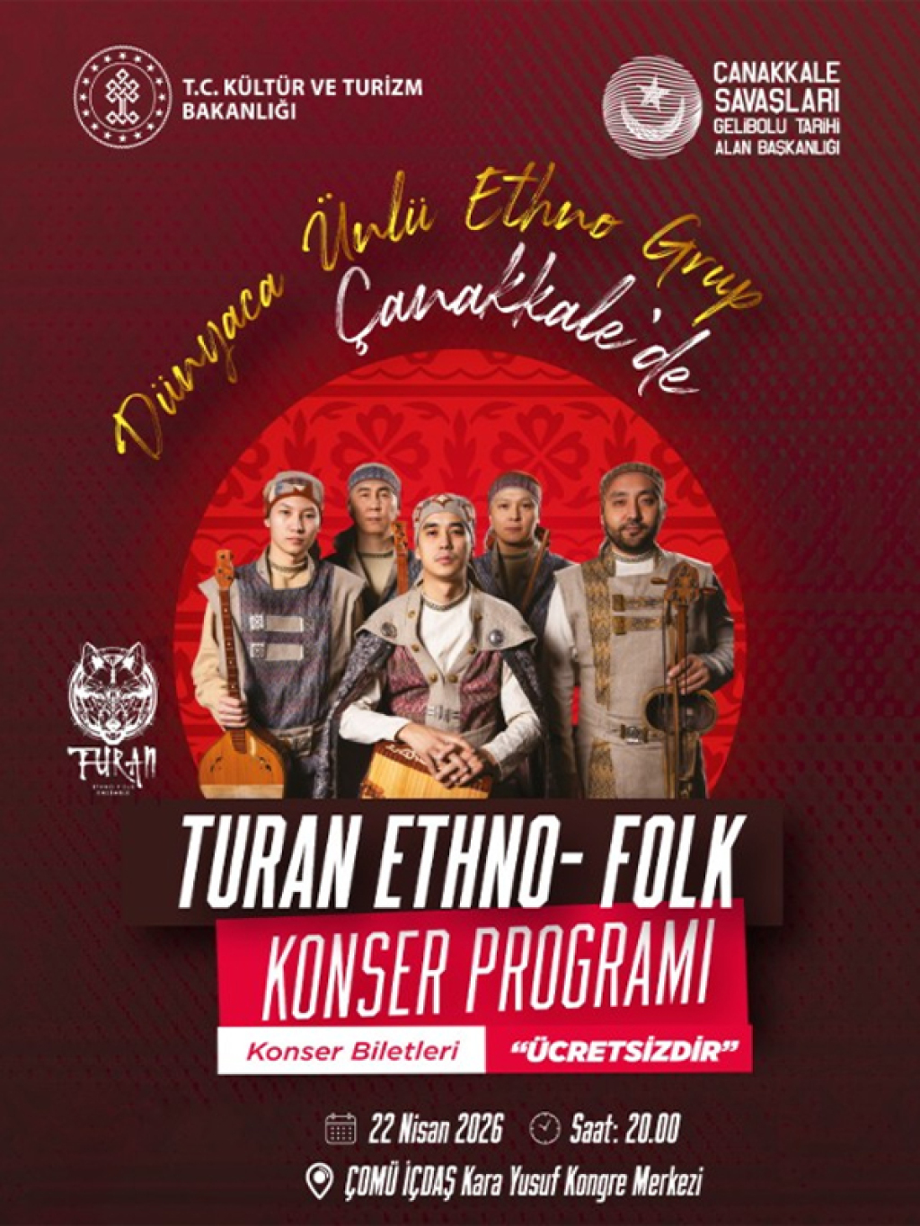 Turan Ethno-Folk Konser Programı