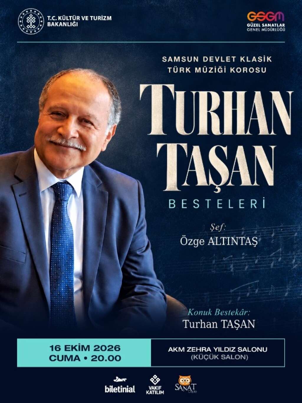 Turhan Taşan Besteleri - Samsun Devlet Klasik Türk Müziği Korosu