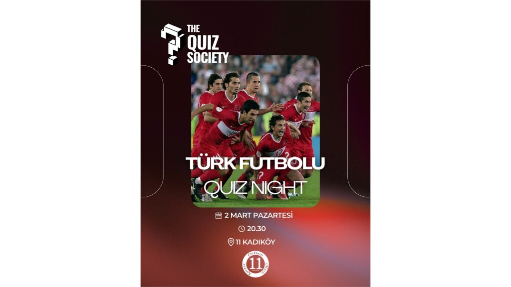 Türk Futbolu & Süper Lig Quiz Night – The Quiz Society