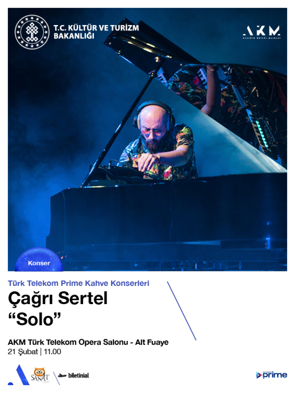 Türk Telekom Prime Kahve Konserleri Çağrı Sertel ''Solo''