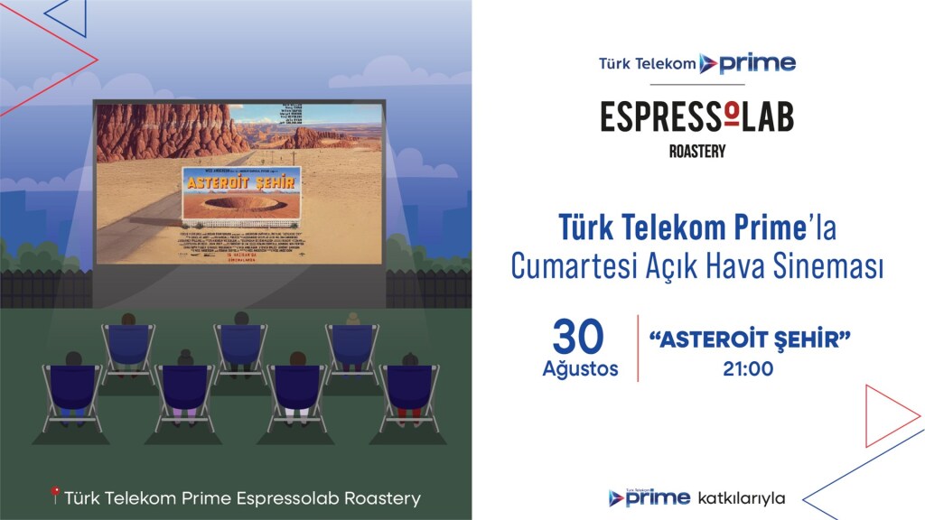 Türk Telekom Prime'la Cumartesi Açık Hava Sineması - Asteroid Şehir