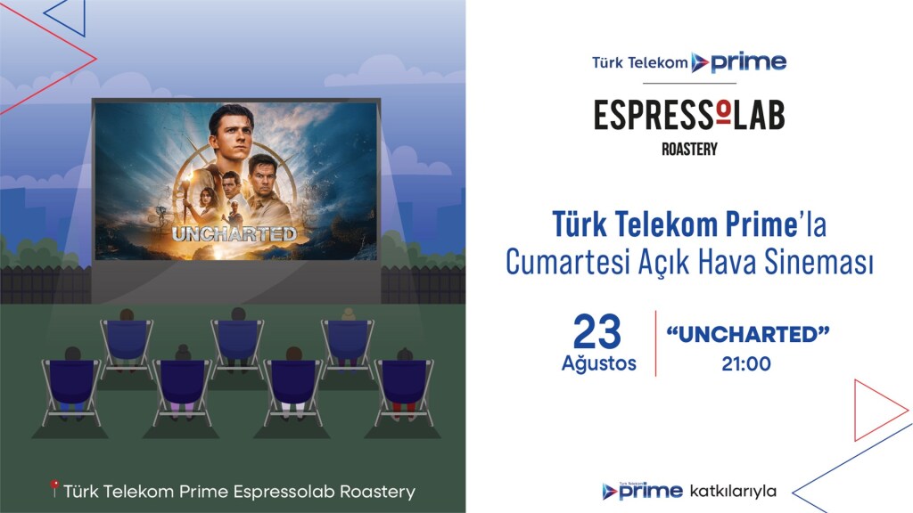 Türk Telekom Prime'la Cumartesi Açık Hava Sineması- Uncharted