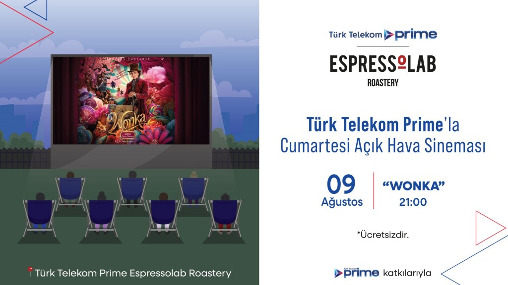 Türk Telekom Prime'la Cumartesi Açık Hava Sineması- WONKA