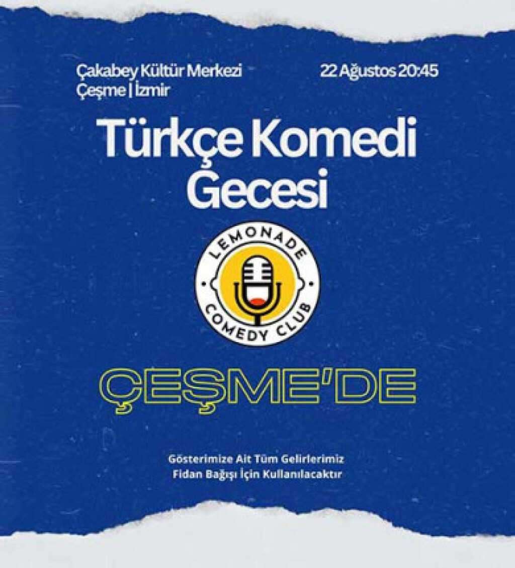 Türkçe Komedi Gecesi - Çeşme